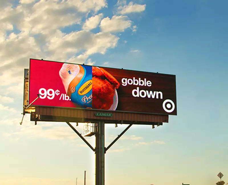image of longview doble digital billboard