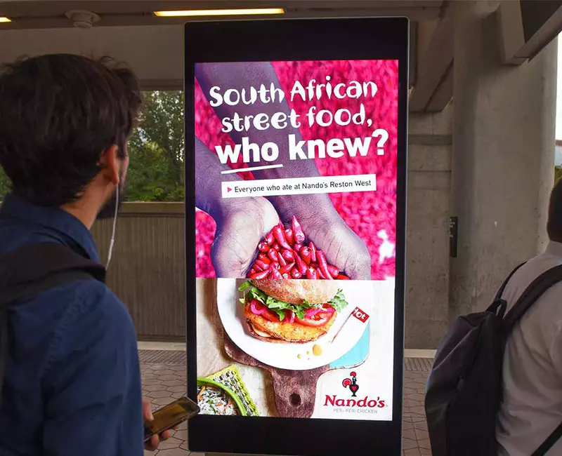 Uvalde Tx food transit advertising