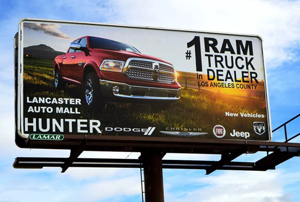 Uvalde Tx track billboard advertising